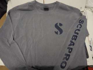 Scubapro T Shirt, Long Sleeve, Blue, X Large, Brand New, Nice 