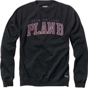   Crew Sweater Xlarge Black Purple Skate Hoody