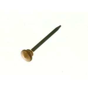  PICTURE PHOTO HANGING HOOK PINS KNURLED BRASS HEAD ( pack 
