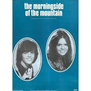  Sheet Music The Morningside of The Mountain Osmond 168 