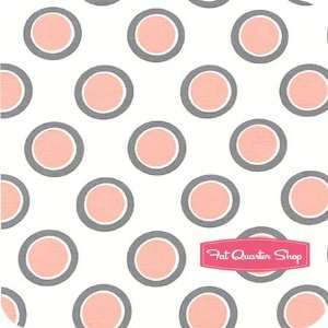  Hullabaloo Pink Circle Dot Fabric   SKU# 32407 18 Arts 