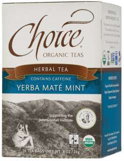 Choice Organic Teas 96 count Tea Bags  