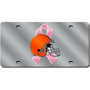  Rico Cleveland Browns Breast Cancer Awareness Silver Laser 