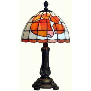  Clemson University Tigers Stained Glass Accent Lamp