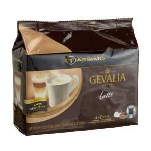 Tassimo Latte Coffee T Discs, 40ct Grocery & Gourmet Food