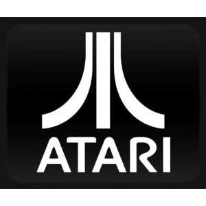  Atari Logo White Sticker Decal: Automotive