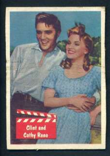 1956 Topps Bubbles Elvis Presley Salesman Sample Promo Cards One 