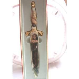  Autumn Earth Goddess Fantasy Ivory Colored Dagger 