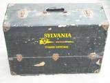 Vintage Sylvania TV/Radio Serviceman Tube Caddy Case  