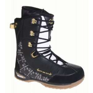  5150 Womens Dynasty Snowboard Boots   Black 6 Sports 
