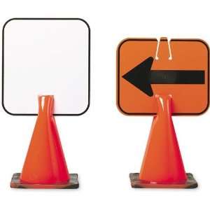  SSG Plastic Cone Sign  Blank