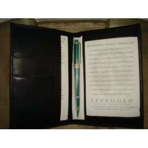  Levenger International Pocket Briefcase Black Office 