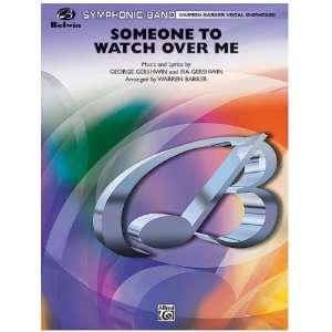  Someone to Watch Over Me Conductor Score & Parts Concert 