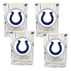    Indianapolis Colts NFL 4pc Square Shot Glass Set