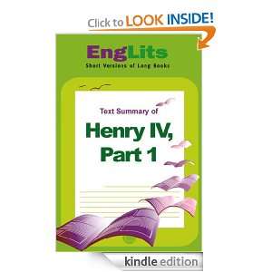 EngLits Henry IV, Part I Jack Bernstein  Kindle Store