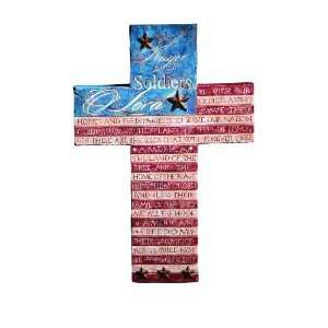  RUSS Soldiers Prayer Cross, 8 3/4 by 6 Inch: Home 