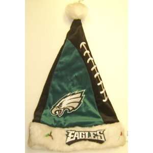  Philadelphia Eagles Plush Santa Hat: Sports & Outdoors
