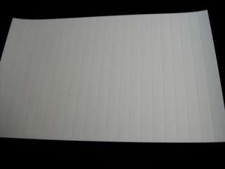 White Wall Tile sheet World & Model dollhouse 34899 1pc  