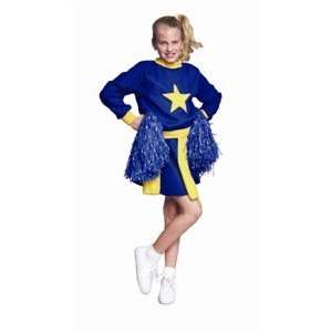 Cheerleader   Black/Yellow   Large Costume : Toys & Games : 
