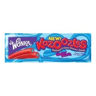 Wonka Kazoozles Chewy Candy, Cherry Punch, 1.8 Ounce Packages (Pack of 