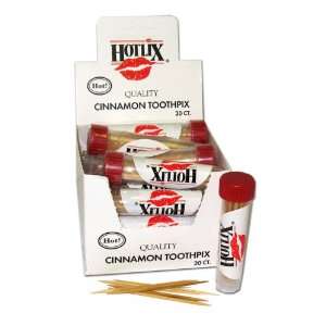 Hotlix Cinnamon Toothpick (Pack of 20): Grocery & Gourmet Food