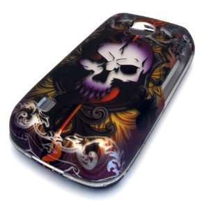  Tracfone LG 505c Skull Cybord HARD Case Skin Cover 