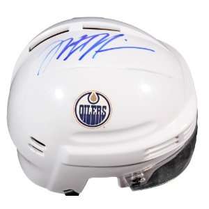 Mark Messier Signed Mini Helmet   Edmonton Oilers   GAI   Autographed 