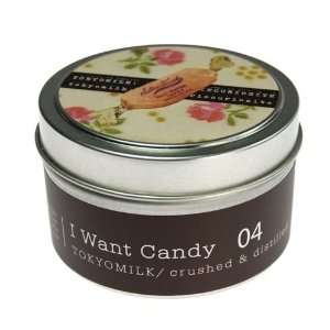   Tokyo Milk Crushed & Distilled Tin Candle No.04 I Want Candy: Beauty