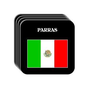 Mexico   PARRAS Set of 4 Mini Mousepad Coasters