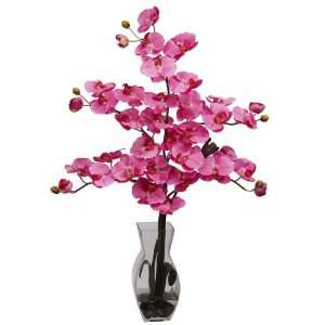  Phalaenopsis w/Vase Silk Flower Arrangement: Home 