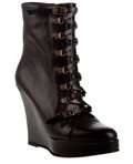 Opening Ceremony Leather Wedge Hiker Boots   Bernard   farfetch 
