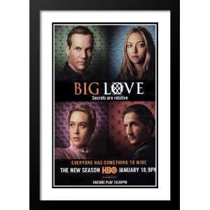 Big Love 20x26 Framed and Double Matted TV Poster   Style I   2006 