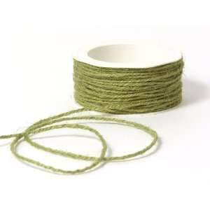    May Arts Ribbon, Olive Burlap String Arts, Crafts & Sewing