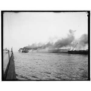   steamers,Detroit & Cleveland Navigation Co. dock,Cleveland,Ohio: Home