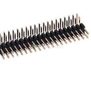  Pin Header 2.54mm 25x2 Right Angle Electronics