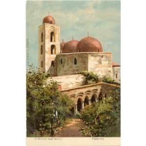   Vintage Postcard Church of San Giovanni degli Eremiti Palermo Italy