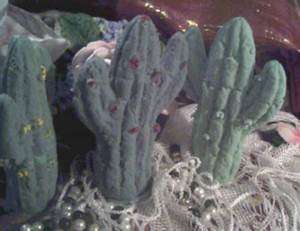 Silicone Standing Saguaro Cactus Soap Candle Mold  