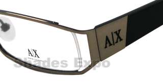 NEW Armani Exchange Eyeglasses AX 106 BLACK 2XO AX106 AUTH  