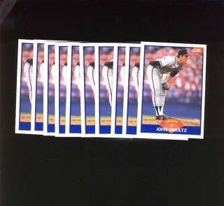 1989 SCORE #616 JOHN SMOLTZ RC LOT OF 16 MINT B5153  