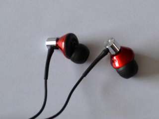 HOT Red IN EAR HEADPHONE EARPHONE EARBUDS FOR i Pod  MP4 I Pod I 