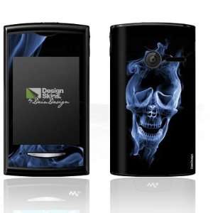  Design Skins for Sony Ericsson Yendo   Smoke Skull Design 