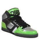 Athletics Osiris Mens NYC83 Black/Gum/Lime Shoes 