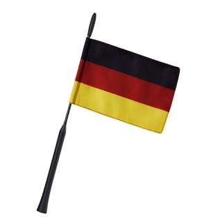 12 x Blaupunkt Antenne AutoFun mit Flagge Deutschland  