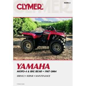  CLYMER YAMAHA YFM350 MOTO 4/BIG BEAR 87 04 Automotive