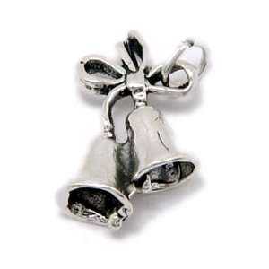  Wedding Bells Sterling Silver Charms Jewelry