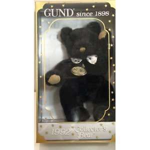  Gund 1992 Collectors Bear GUNDY Boxed Bear Toys & Games