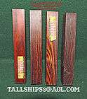 COCOBOLO (SELECT) PEN BLANKS   SELECTED CHOICE   13/16 X 13/16  X5.5 