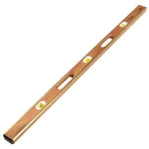  Mayes Level 10164 48 Inch Brass Bound Mahogany Level