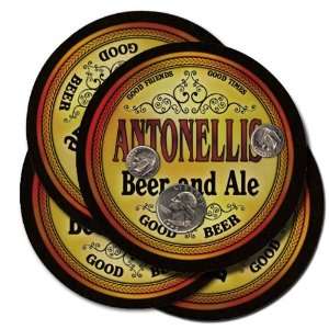  Antonellis Beer and Ale Coaster Set