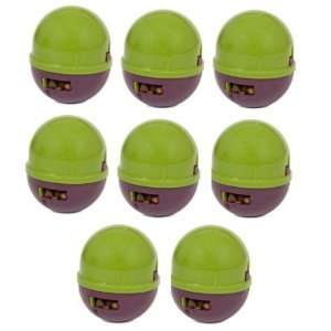 Booda Wobbling Treat Ball Green & Purple 8 pk Pet 